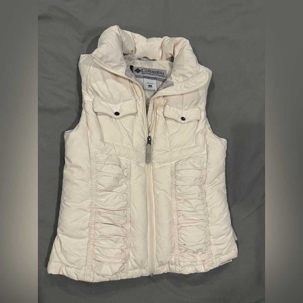 Columbia Womens Down Feathers Vest Small